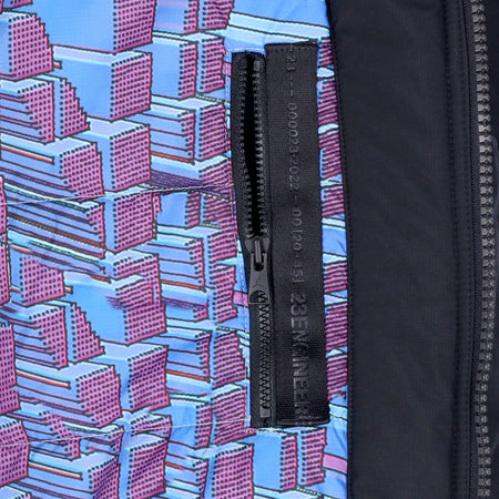 JORDAN Giubbotto Bomber Uomo 23 Engineered Statement Otw Jacket Black da uomo