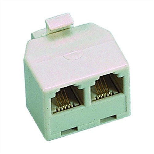 Adattatore telef. 1 sp. 2 pr.