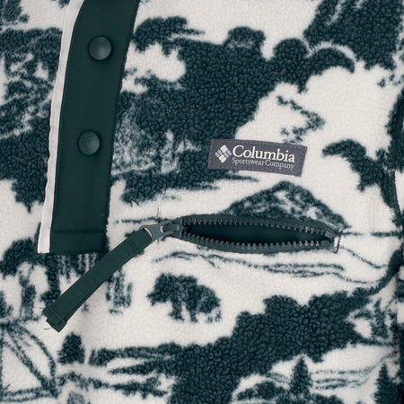 COLUMBIA Orsetto Infilabile Uomo Helvetia Hoodie Spruce Roasted Print da uomo