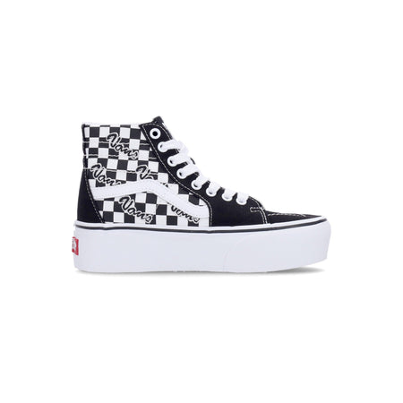 VANS Scarpa Alta Donna Sk8-hi Tapered Stackform Black/true White da donna