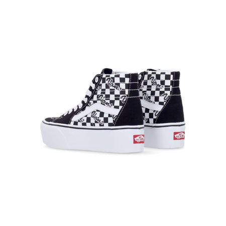 VANS Scarpa Alta Donna Sk8-hi Tapered Stackform Black/true White da donna