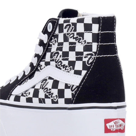VANS Scarpa Alta Donna Sk8-hi Tapered Stackform Black/true White da donna