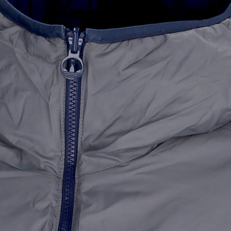 Adidas Piumino Uomo Pad Reversible Jacket Night Indigo/grey Fog da uomo