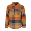 IRIEDAILY Camicia Imbottita Uomo Young Fella Jacket Caramel da uomo