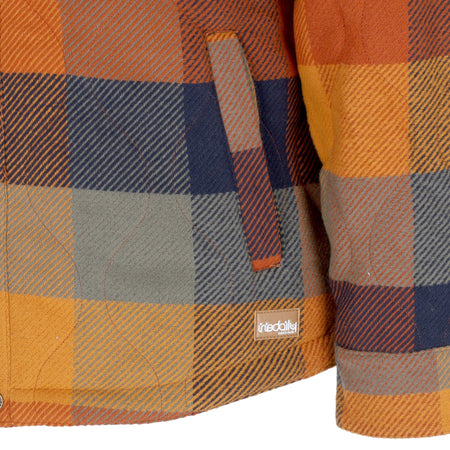 IRIEDAILY Camicia Imbottita Uomo Young Fella Jacket Caramel da uomo