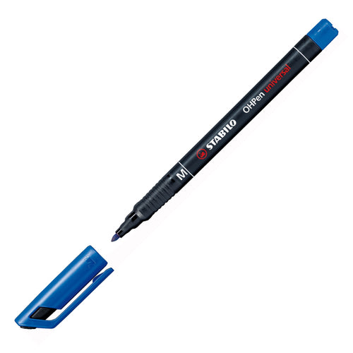Pennarello Stabilo Ohpen 843 Permanente Medio Blu