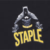 STAPLE Pantalone Tuta Felpato Uomo Graphic Sweatpant X Batman Black da uomo