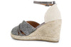 SCARPE APERTE IN TESSUTO INTRECCIATO SUZEPPA CORDA