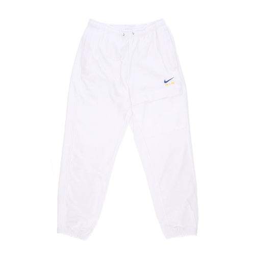 Nike Pantalone Tuta Uomo Sportswear Air Therma-fit Winterized Pant White/speed Yellow da uomo