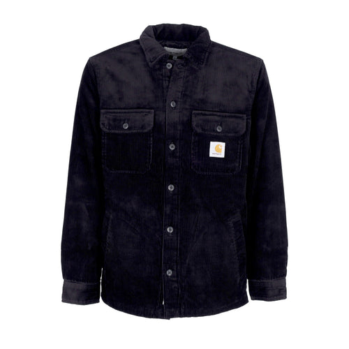 CARHARTT WIP Camicia Imbottita Uomo Whitsome Shirt Jacket Black da uomo