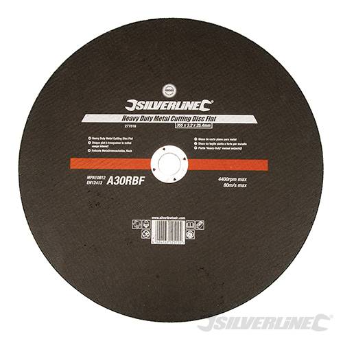 Disco da taglio piatto per metallo in alluminio Silverline di lunga durata Silverline