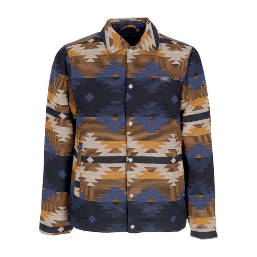 IRIEDAILY Giacca Coach Jacket Uomo Santania Jacket Blue Sand da uomo