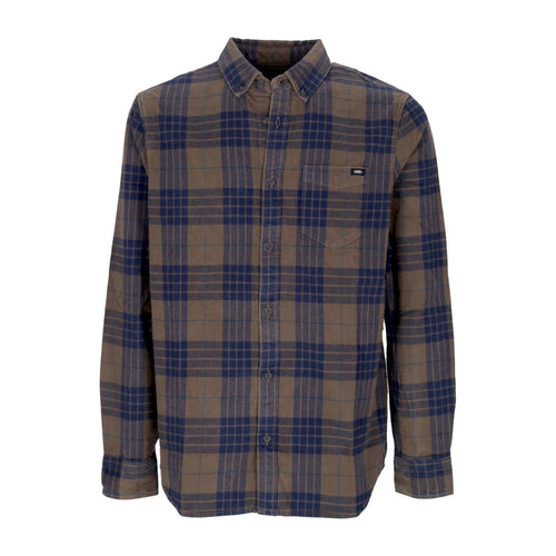 VANS Camicia Manica Lunga Uomo Gonzales L/s Woven Shirt Canteen da uomo