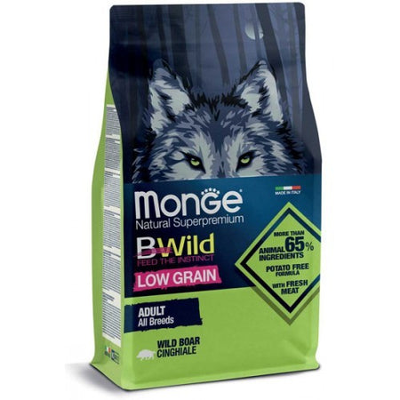 Monge BWild Low Grain secco Cani Adulti cinghiale