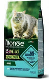 Monge BWild Grain Free secco Gatti Adulti merluzzo patate e lenticchie 1,5 kg
