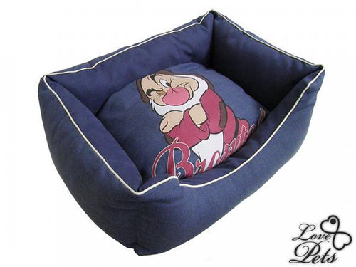 Cuccia imbottita per cani Brontolo