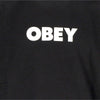 OBEY Felpa Girocollo Uomo Bold Crew Premium Fleece Black da uomo