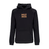 DOLLY NOIRE Felpa Cappuccio Uomo Letter Block Hoodie Black da uomo