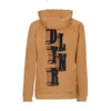DOLLY NOIRE Felpa Cappuccio Uomo Letter Block Hoodie Khaki da uomo