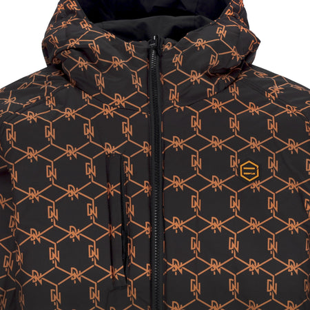 DOLLY NOIRE Giubbotto Uomo Corporate Monogram Jacket Black da uomo