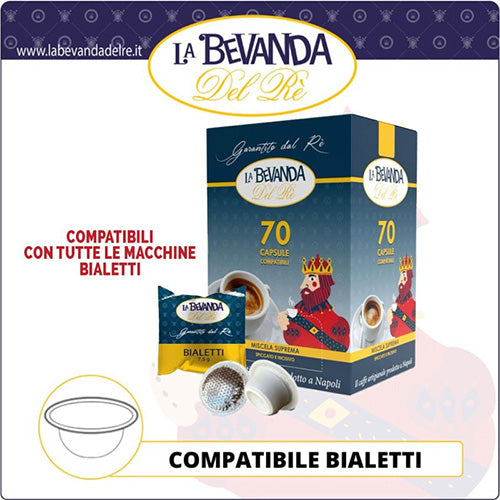 LA BEVANDA DEL RE BIALETTI ALL 70PZ SUPR