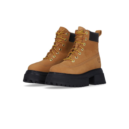 TIMBERLAND Scarponcino Alto Donna 6" Sky Lace Up Wheat da donna