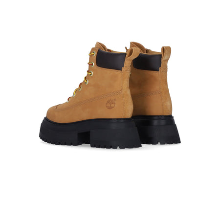 TIMBERLAND Scarponcino Alto Donna 6" Sky Lace Up Wheat da donna