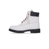 TIMBERLAND Scarponcino Alto Uomo 6 Premium Boot Bright White da uomo