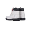 TIMBERLAND Scarponcino Alto Uomo 6 Premium Boot Bright White da uomo