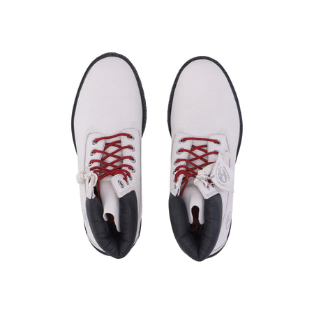 TIMBERLAND Scarponcino Alto Uomo 6" Premium Boot Bright White da uomo
