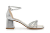 SANDALO CON STRASS CHIUSO DIETRO