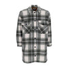 OBEY Camicia Imbottita Donna Taylor Shirt Jacket Cream Plaid da donna