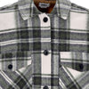 OBEY Camicia Imbottita Donna Taylor Shirt Jacket Cream Plaid da donna