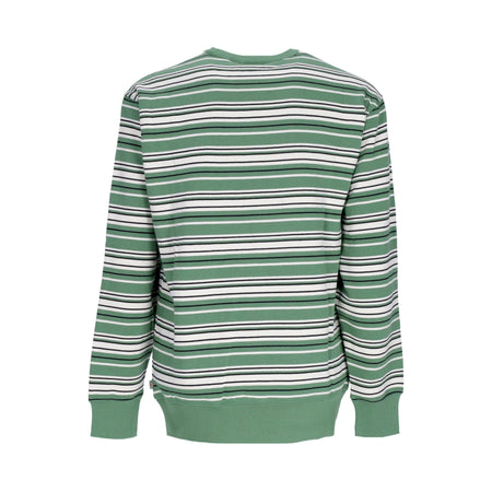 DICKIES Felpa Girocollo Uomo Westover Stripes Sweatshirt Dark Ivy da uomo