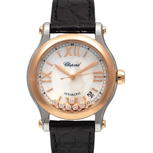 CHOPARD MOD. HAPPY SPORT AUTOMATIC W/Diamonds