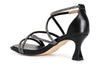 SANDALO DOPPIO INCROCIO CON STRASS