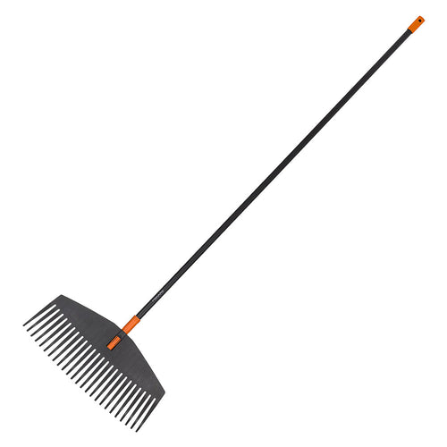 FISKARS --- SCOPA PER FOGLIE 'SOLID L' CM 52 - 25 DENTI - In PVC. - DF 6102360