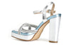 SANDALO GILDA CON TRECCIA STRASS