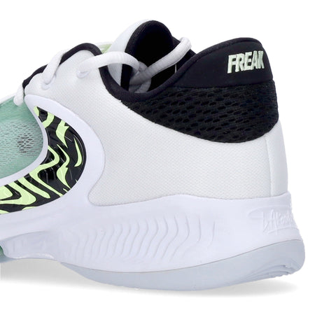 NIKE NBA Scarpa Basket Uomo Zoom Freak 4 "greek Coastline" White/white/black/barely Volt da uomo
