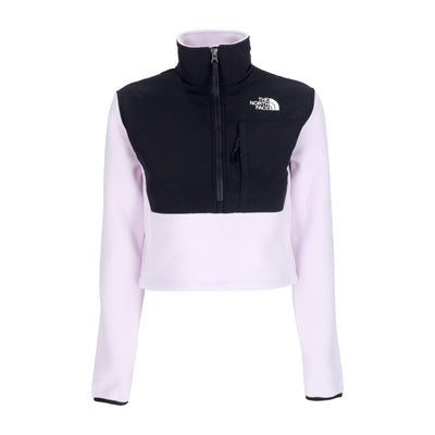 THE NORTH FACE Giubbotto Pile Infilabile Donna W Denali Crop Lavender Fog da donna