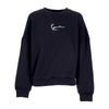 KARL KANI Felpa Girocollo Donna Small Signature Crew Black da donna