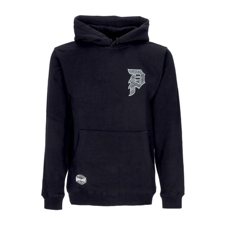 PRIMITIVE Felpa Cappuccio Uomo Stickers Dirty P Hood X Independent Black da uomo