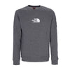 THE NORTH FACE Felpa Girocollo Uomo Seasonal Fine Crew Medium Grey Heather da uomo