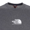 THE NORTH FACE Felpa Girocollo Uomo Seasonal Fine Crew Medium Grey Heather da uomo