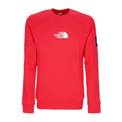THE NORTH FACE Felpa Girocollo Uomo Seasonal Fine Crew Horizon Red da uomo
