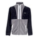 COLUMBIA Giubbotto Pile Uomo Back Bowl Full Zip Fleece Black/city Grey/white da uomo