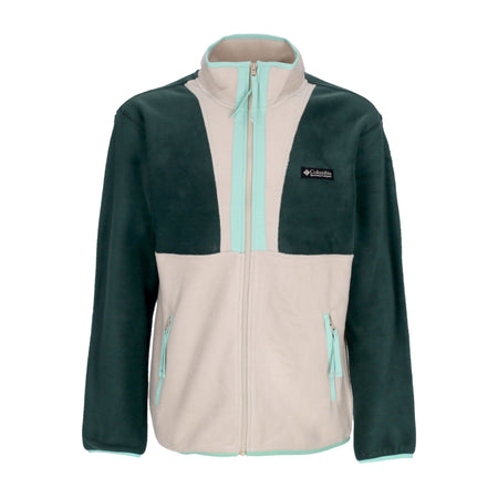 COLUMBIA Giubbotto Pile Uomo Back Bowl Full Zip Fleece Spruce/ancient Fossil/kelp da uomo