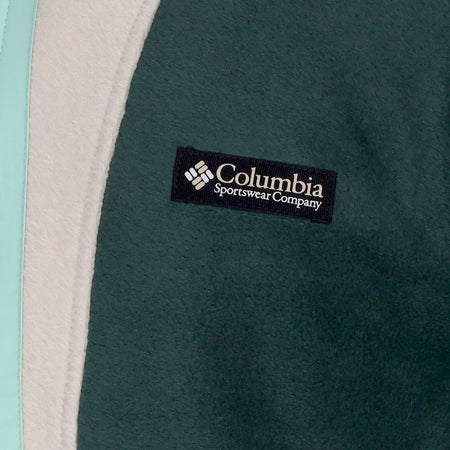 COLUMBIA Giubbotto Pile Uomo Back Bowl Full Zip Fleece Spruce/ancient Fossil/kelp da uomo
