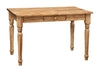 Biscottini Tavolo scrittoio Country in legno massello di tiglio. Made in Italy Offerta