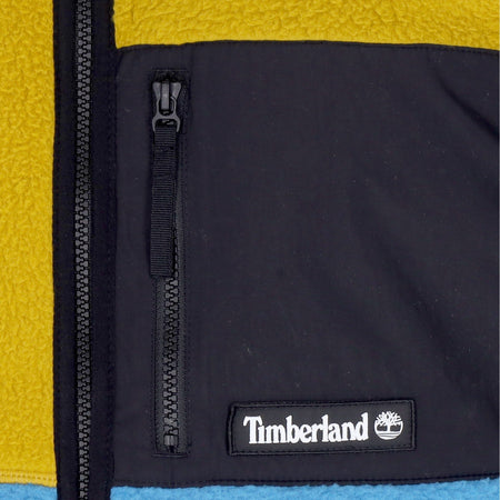 TIMBERLAND Smanicato Uomo Sherpa Fleece Vest Golden Palm/sea Of Belize da uomo